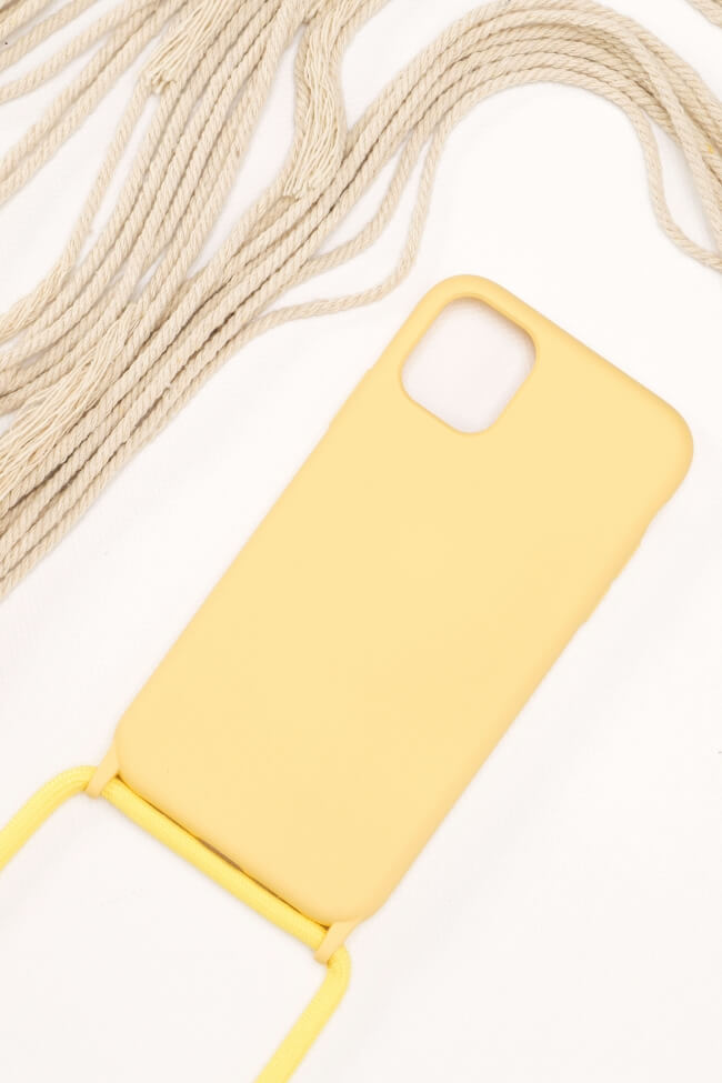Silicone Case με Κορδόνι (IPhone 11)