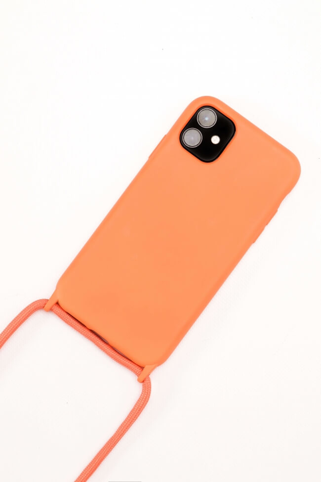 Silicone Case με Κορδόνι (IPhone 11ProMax)