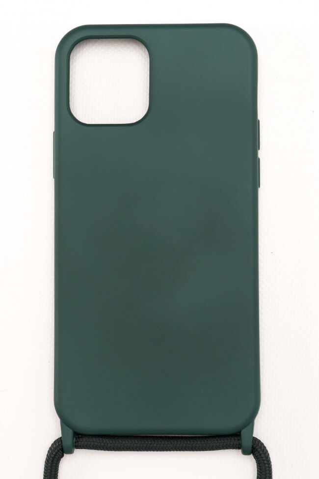 Silicone Case με Κορδόνι (IPhone 12/12Pro)